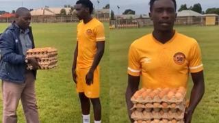 Najbolji strijelac zambijske Super lige za svaki pogodak dobio školjku od 30 jaja