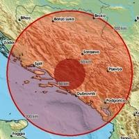 Zemljotres pogodio BiH: Treslo se kod Mostara