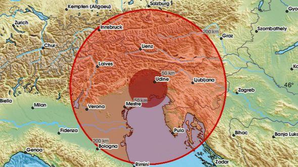 Zemljotres na području Udina - Avaz