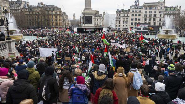 Protesti u Londonu - Avaz