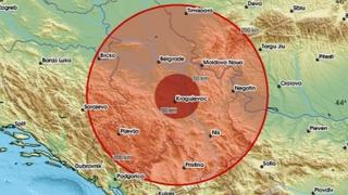 Nakon Hercegovine: Zemljotres pogodio i Kragujevac