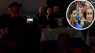 Đokovićev otac sa navijačima držao proruske zastave u Australiji