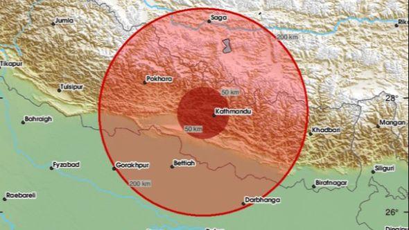 Snažan zemljotres pogodio Nepal - Avaz