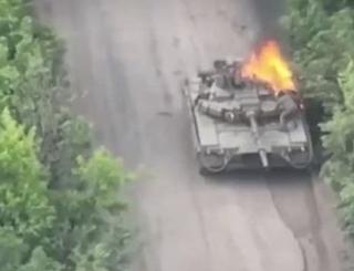 Video / Oružane snage Ukrajine objavile: Bespilotnim letjelicama "Ahil" 92. uništili ruski tenk