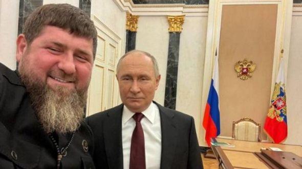 Ramzan Kadirov i Vladimir Putin - Avaz