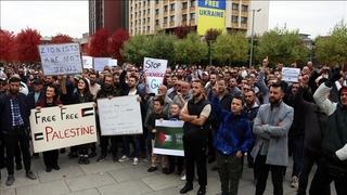 Simbolična akcija podrške Palestincima na Kosovu
