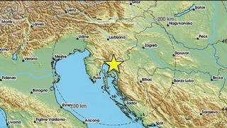 Zemljotres 3,4 stepena po Richteru pogodio Kvarner