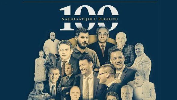 100 najbogatijih ljudi u regionu - Avaz