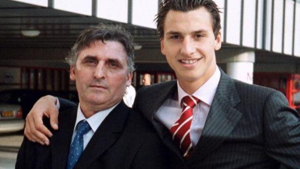 Zlatan Ibrahimović sa ocem Šefikom - Avaz