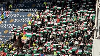 Seltik kaznio navijače zbog isticanja palestinskih zastava na utakmici