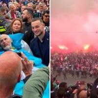 Nevjerovatne scene u Roterdamu: Doveli smrtno bolesne navijače na proslavu titule, grad gori