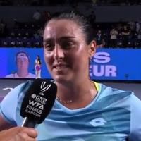 Tunižanka slavila na WTA finalu pa se rasplakala i obećala donirati novac Palestini