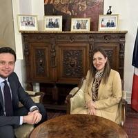 Uk sa bh. ambasadoricom u Francuskoj o unapređenju privredne i kulturne saradnje
