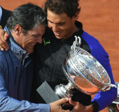 Toni i Rafael Nadal: Sretni zbog pobjede