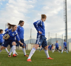 Mlade fudbalerke igrale protiv Ermenije, Švedske i Belgije