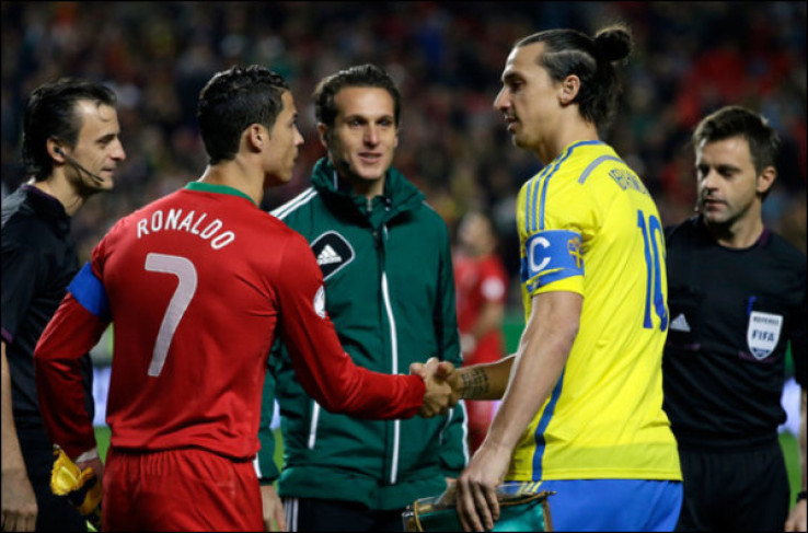 Ronaldo i Ibrahimović: Uglavnom se sretali u reprezentativnim okršajima