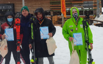 Tri najbrža skijaša u slalomu