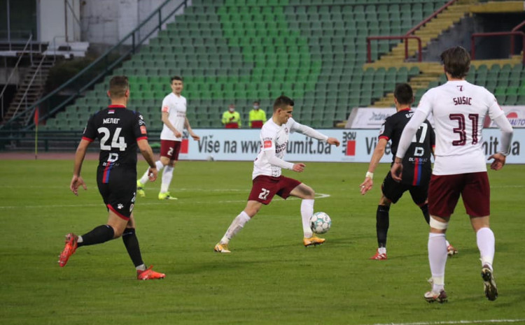 Sa prethodne utakmice Sarajevo - Borac 0:2