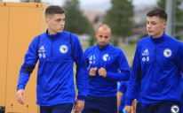"Zmajevi" pred trening u Trening kampu FK Sarajevo