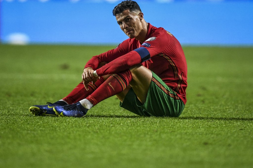 Ronaldo utučen napustio teren