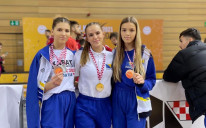 Tri sestre Sipović: Nastavljena žetva medalja