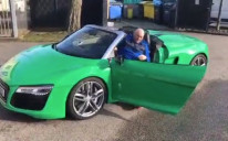Petrović vozi zelenog Audija