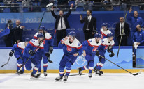 Slavlje slovačkih hokejaša