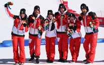 Austrijski skijaši s medaljama