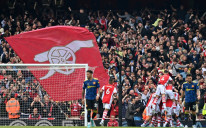Fudbaleri Arsenala slave gol Sake