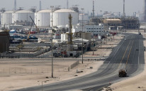 Industrijski grad Ras Lafan, glavno mjesto u Kataru za proizvodnju LNG-a i plina u tekućinu, sjeverno od Dohe