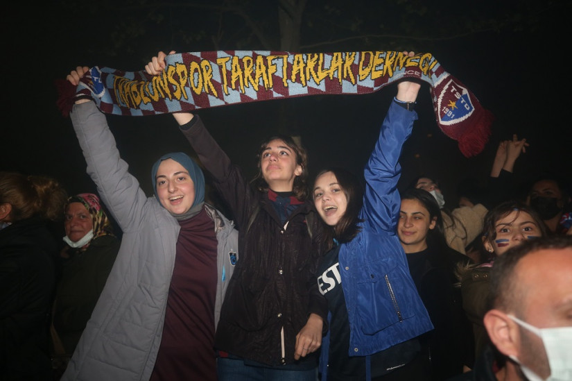 Spektakularna proslava navijača Trabzona