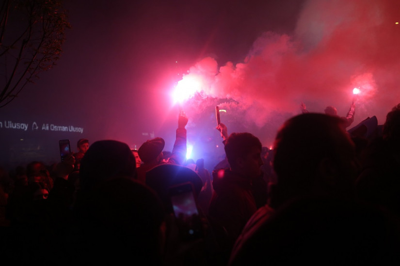 Spektakularna proslava navijača Trabzona