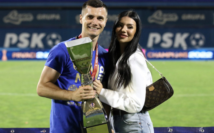 Gojak sa suprugom Irmom nakon subotnje pobjede nad Hajdukom