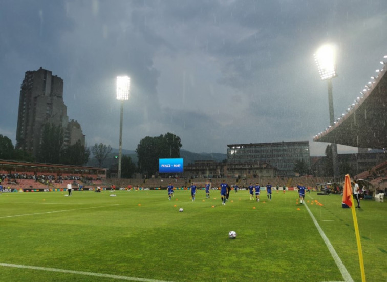 Igrače dočekala jaka kiša u Zenici