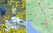 Avion pao na lokalitetu Duševine na Nišićima