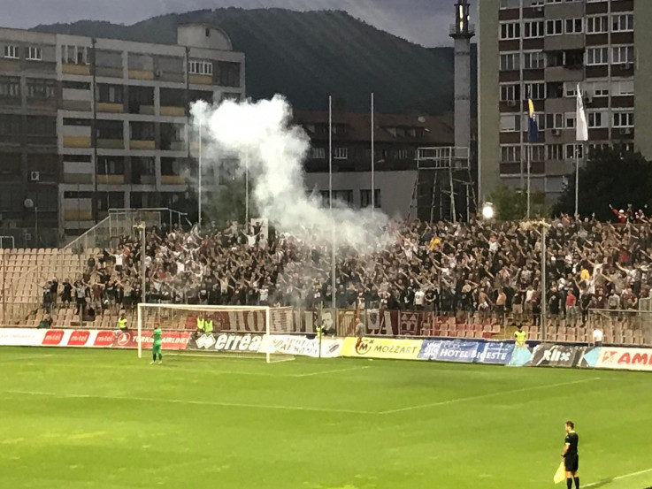 Bakljada navijača Sarajeva