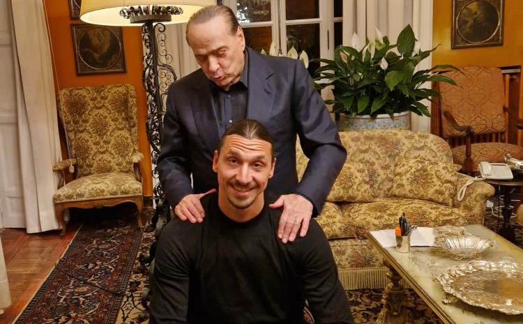 Ibrahimović i Berluskoni: Sarađivali u Milanu