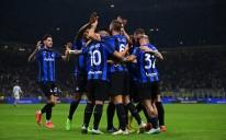 Slavlje igrača Intera nakon postignutog gola